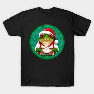 Happy Frog-Christmas T-Shirt